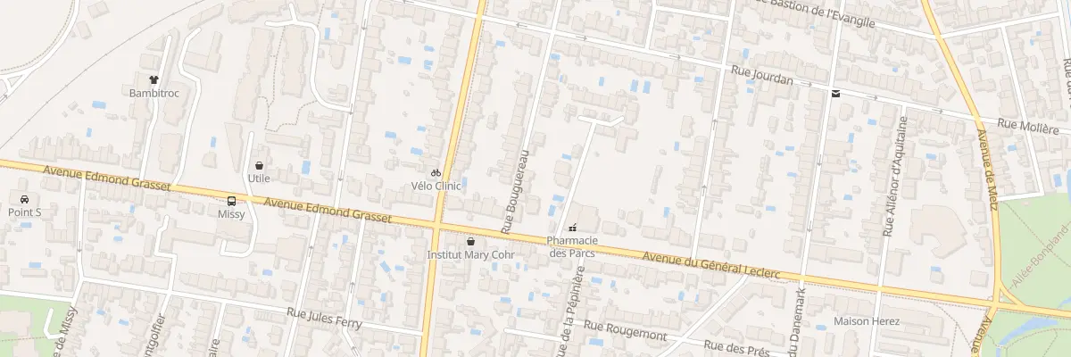 Plan du 6 Rue Bouguereau à La Rochelle