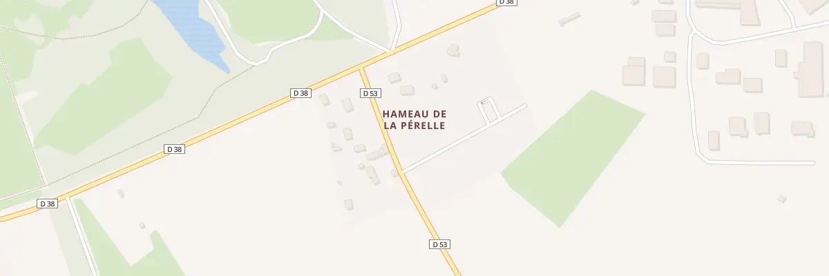 Plan du 7 La Perelle à Canisy