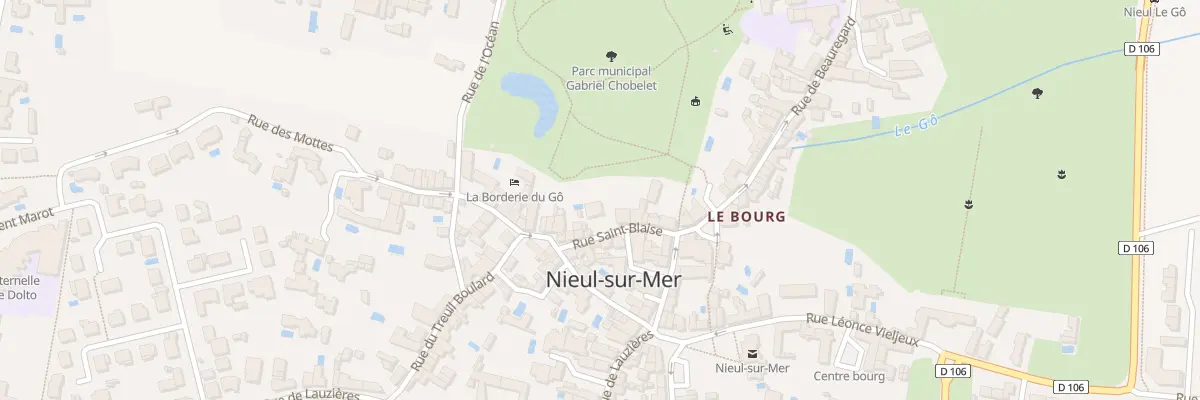 Plan du 10 Rue Saint Blaise à Nieul-sur-Mer