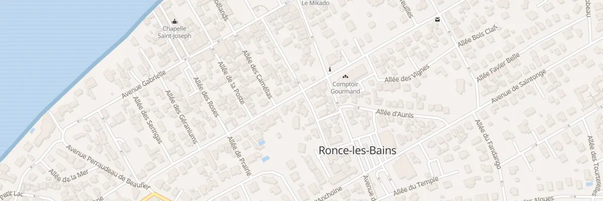 Plan du 71 Av de Beaupreau à La Tremblade