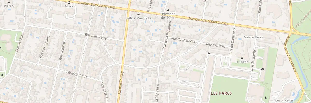 Plan du 16 Rue de la Pépinière à La Rochelle