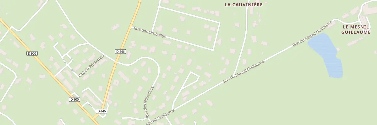 Plan du 11 Cite des Rossignols à Thèreval
