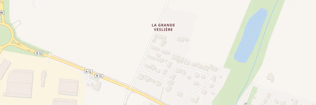 Plan du 4 Les Veslieres à Beaucé
