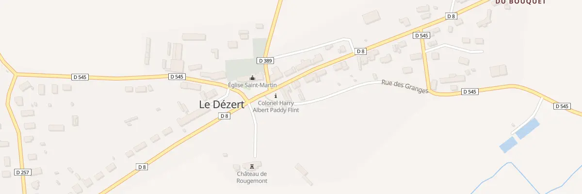 Plan du 4 Rue de la Libération au Dézert