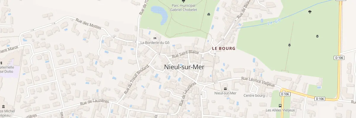 Plan du 7 Rue Saint Blaise à Nieul-sur-Mer