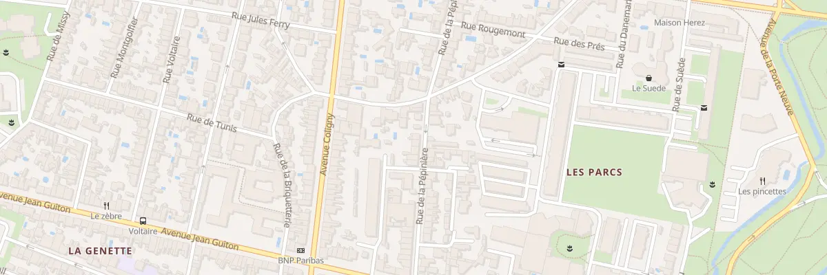 Plan du 24B Rue de la Pépinière à La Rochelle