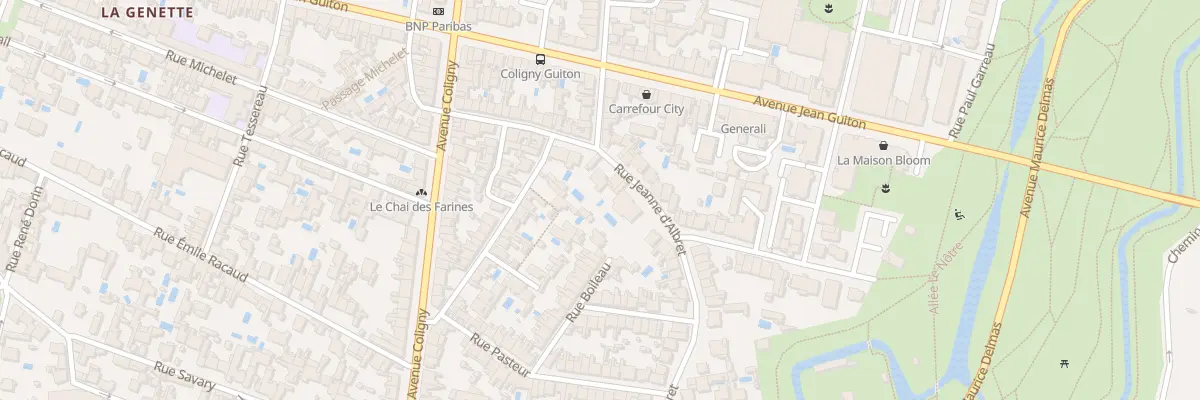 Plan du 53 Rue Jeanne d’Albret à La Rochelle