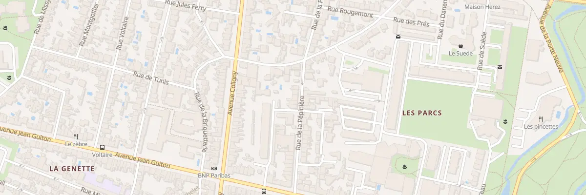 Plan du 28 Rue de la Pépinière à La Rochelle