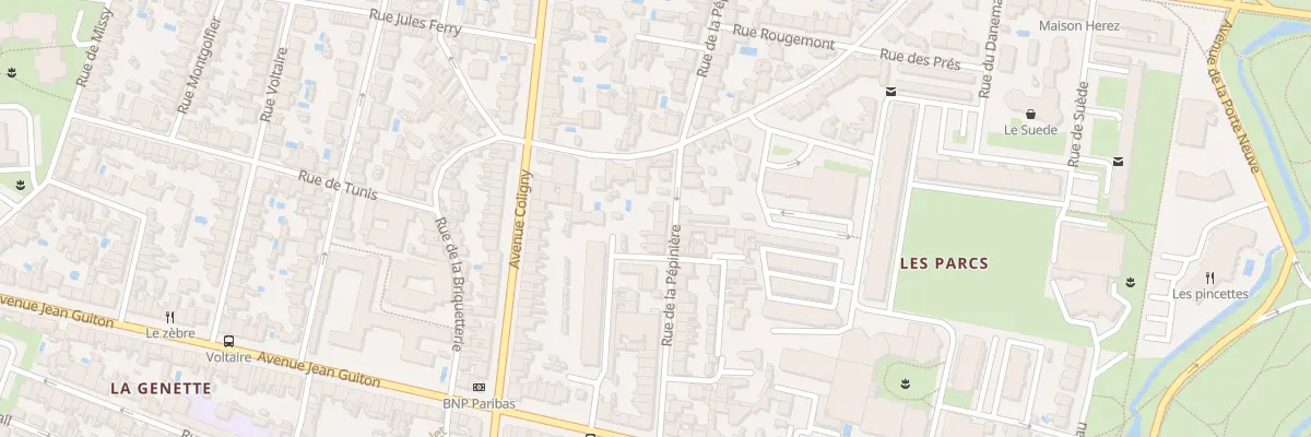 Plan du 26 Rue de la Pépinière à La Rochelle