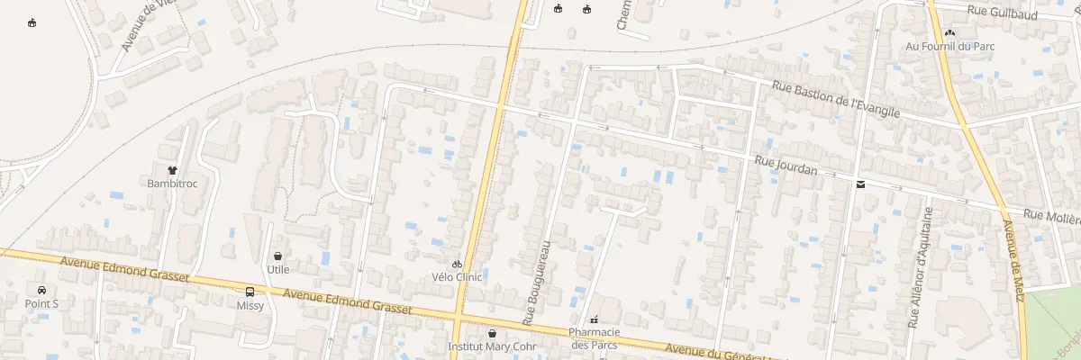 Plan du 21 Rue Bouguereau à La Rochelle