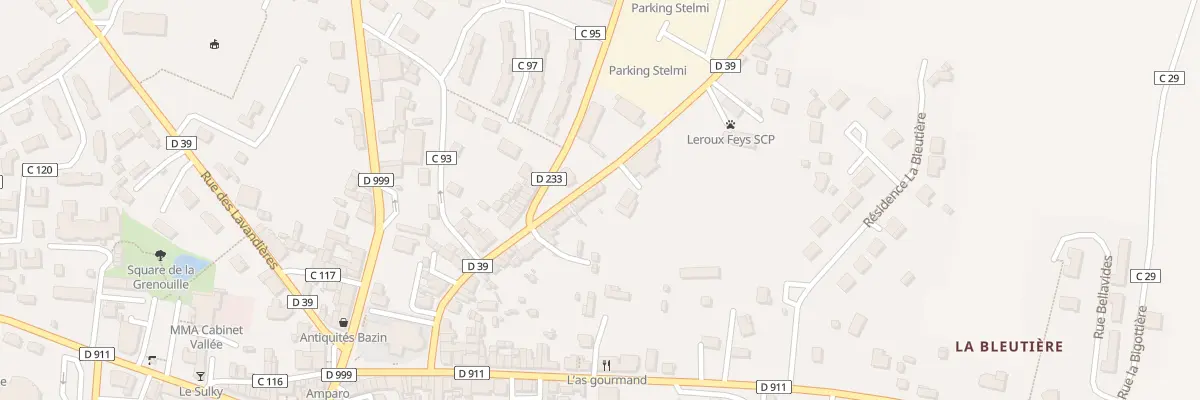 Plan du 42 Rue du Bocage à Brécey