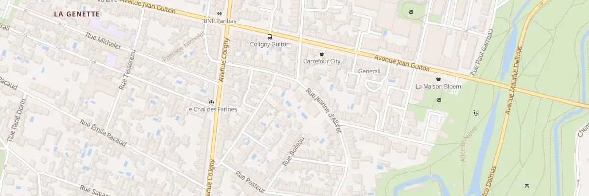 Plan du 55 Rue Jeanne d’Albret à La Rochelle