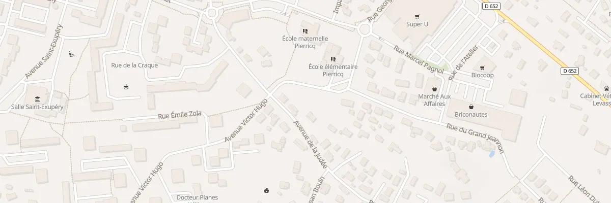 Plan du 227 Av de la Judée à Biscarrosse