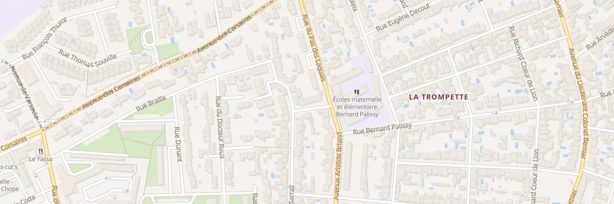 Plan du 57 Rue General Sarrail à La Rochelle