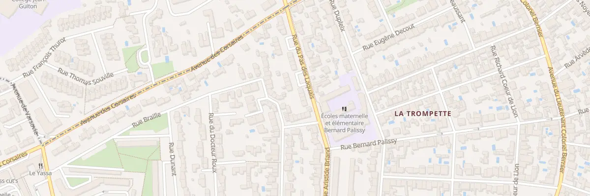 Plan du 7 Rue Pas des Laquais à La Rochelle