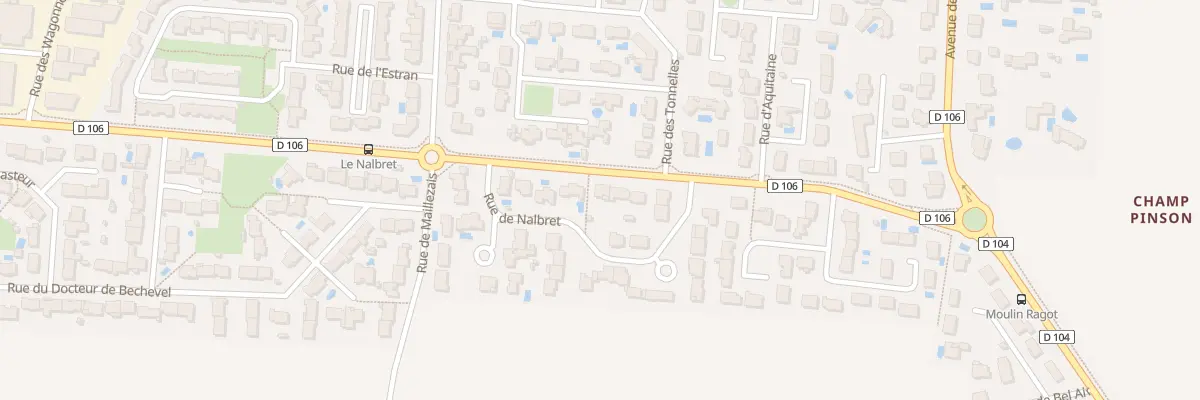 Plan du 14 Rue Nalbret à Nieul-sur-Mer
