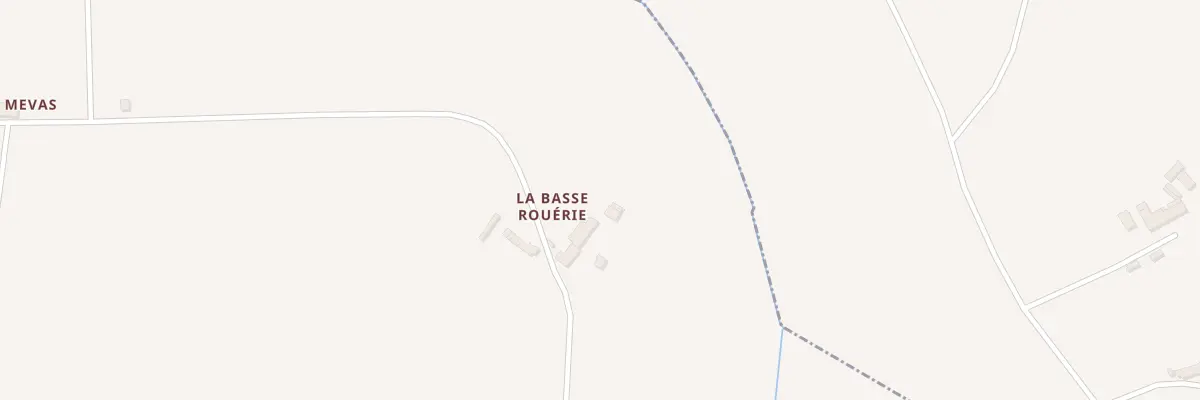 Plan du 5053 La Basse Rouerie à Mellé