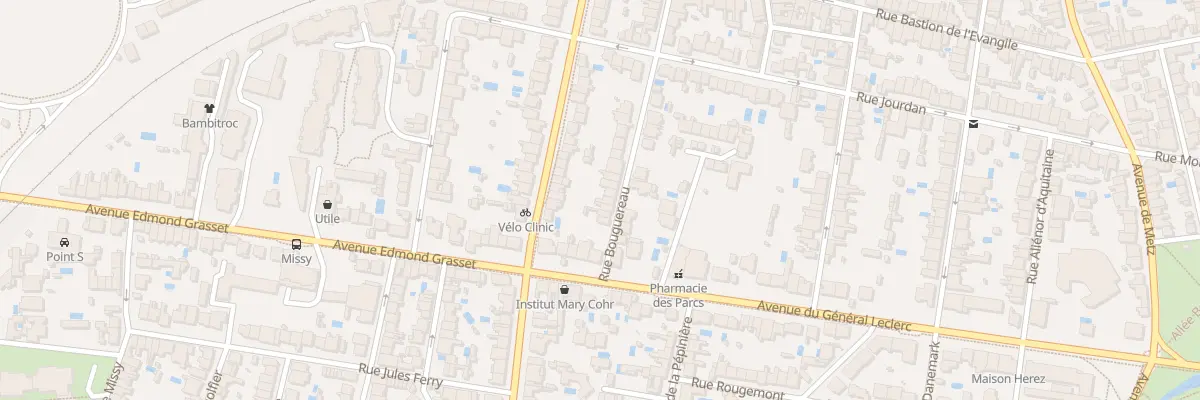 Plan du 9 Rue Bouguereau à La Rochelle