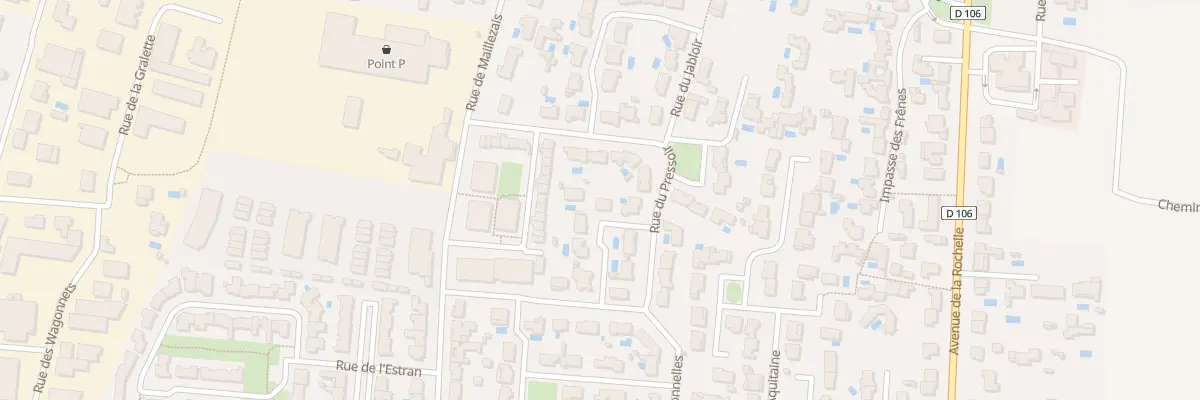 Plan du 9 Rue de la Vesprée à Nieul-sur-Mer