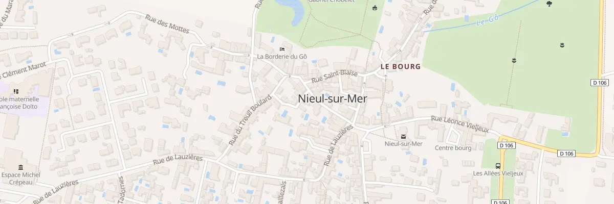 Plan du 5 Rue de l’Océan à Nieul-sur-Mer