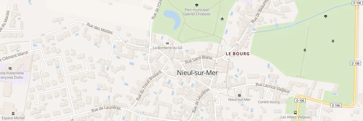 Plan du 16 Rue Saint Blaise à Nieul-sur-Mer