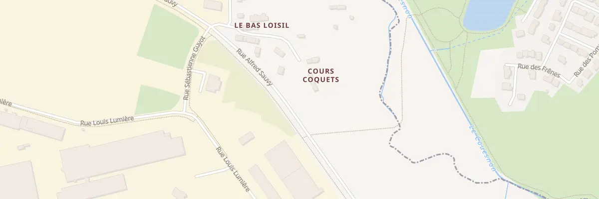 Plan du 5004 Cours Coquets à La Selle-en-Luitré