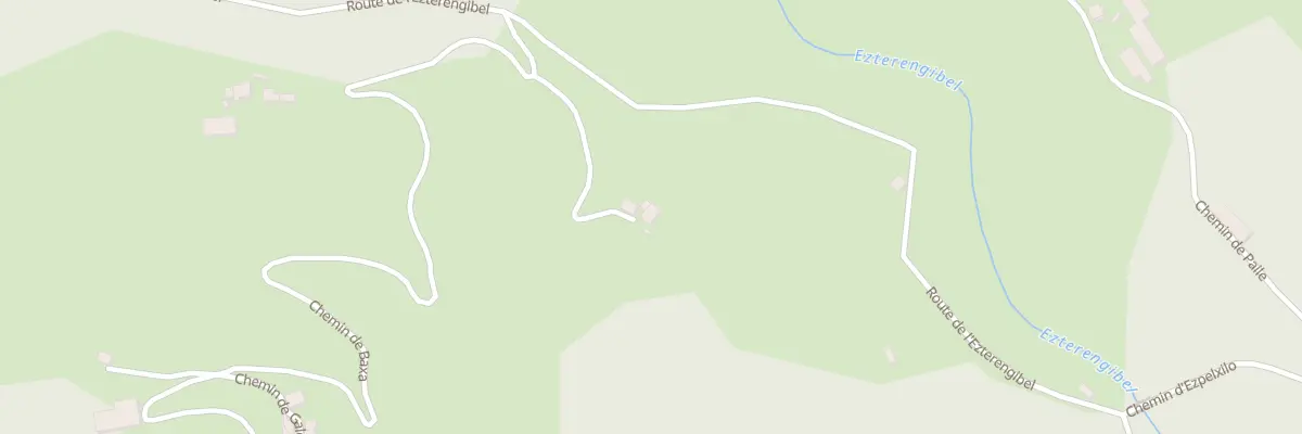 Plan du 5090 Jauberria à Estérençuby