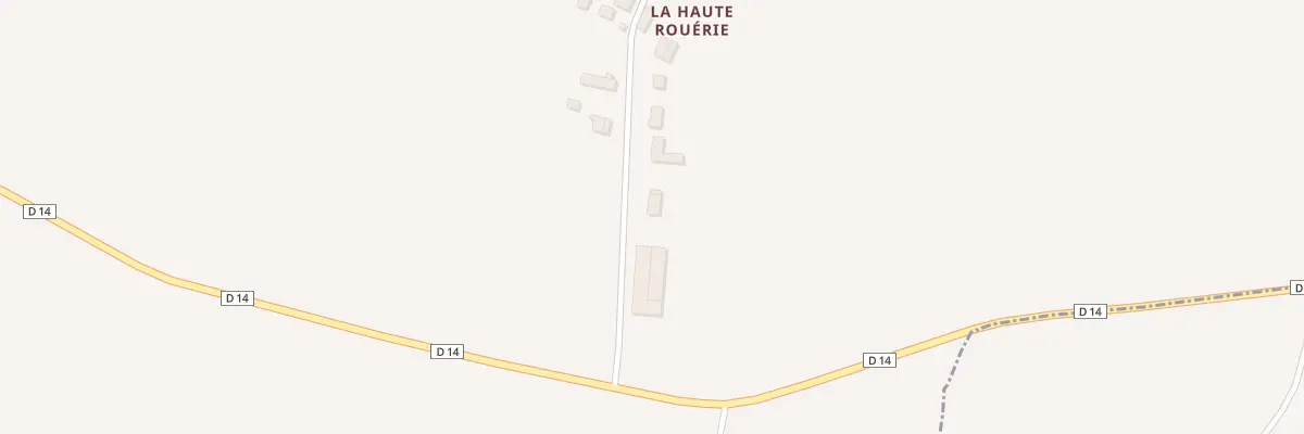 Plan du 5441 Haute Rouerie à Mellé