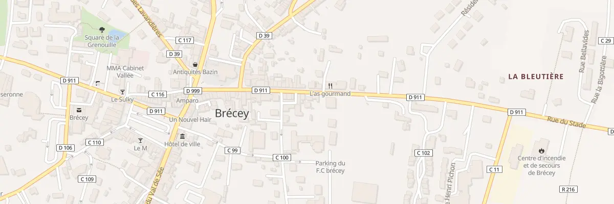 Plan du 42T Rue du Stade à Brécey
