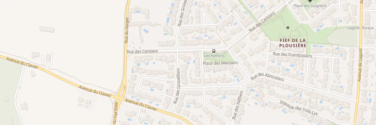 Plan du 15 Rue des Cerisiers à Lagord