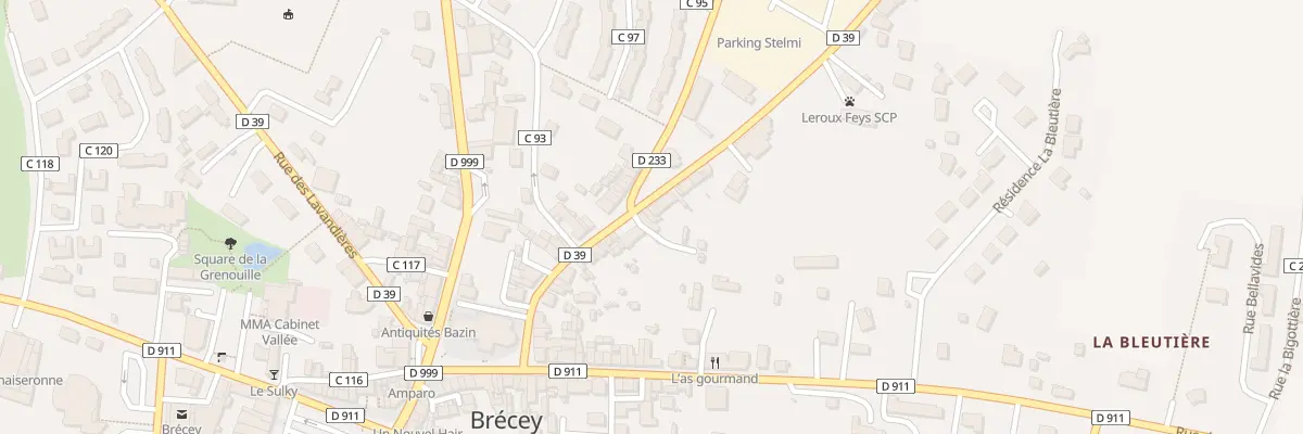 Plan du 30 Rue du Bocage à Brécey
