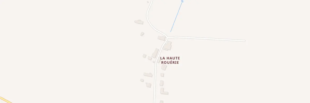 Plan du 5068 Haute Rouerie à Mellé