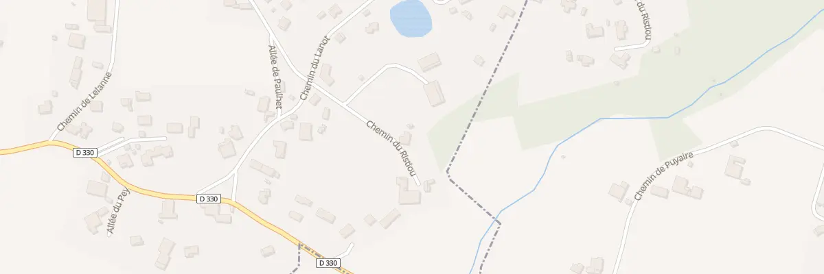 Plan du 133 Che du Ristiou à Port-de-Lanne