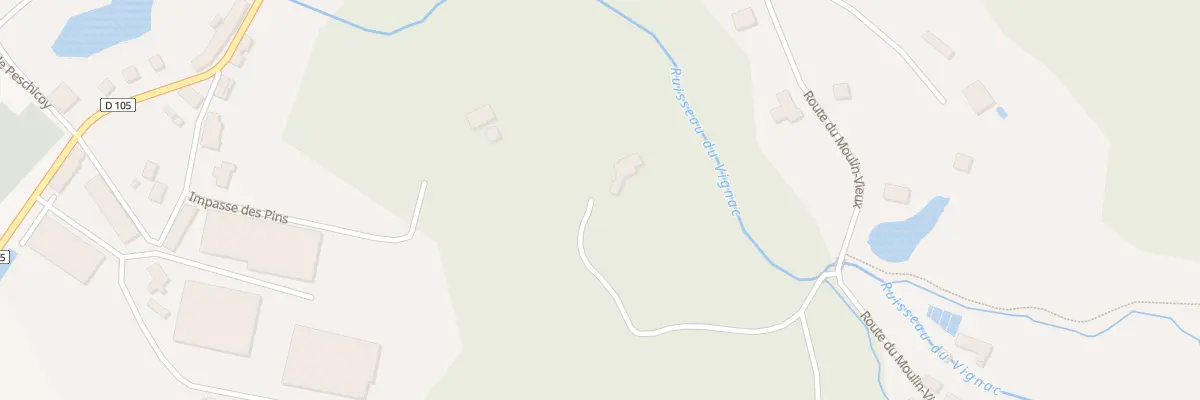 Plan du 624 Rte du Moulin-vieux à Lévignacq