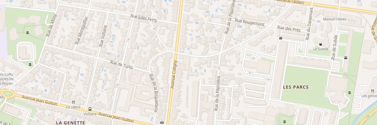 Plan du 49 Rue de la Briquetterie à La Rochelle