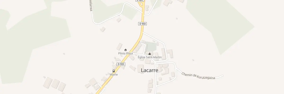 Plan du 5002 Village à Lacarre