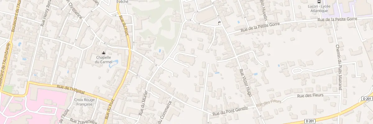 Plan du 11 Rue du mûrier à Luçon