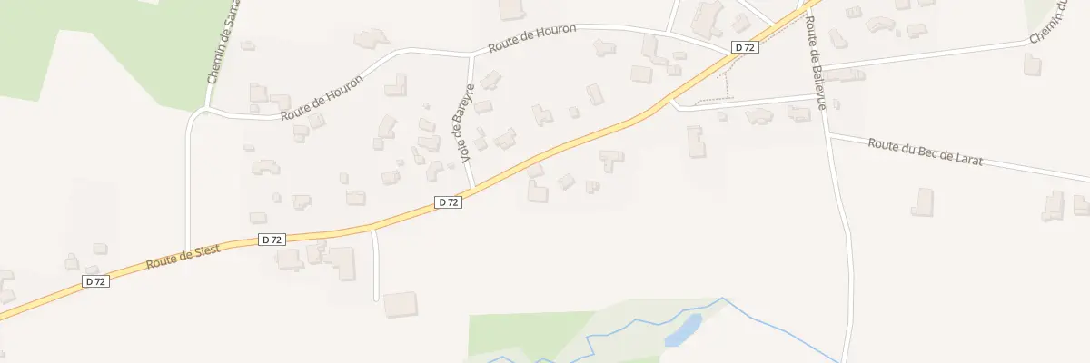 Plan du 1514 Rte de Siest à Orist