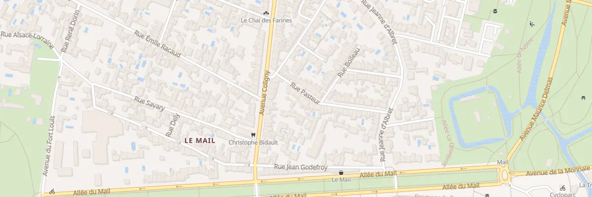 Plan du 33 Rue Pasteur à La Rochelle