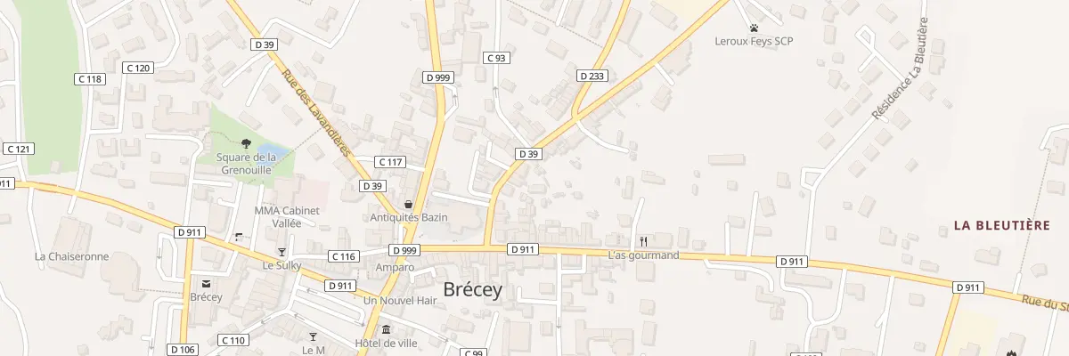 Plan du 16 Rue du Bocage à Brécey