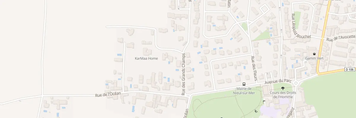 Plan du 1A Rue des Grands Champs à Nieul-sur-Mer