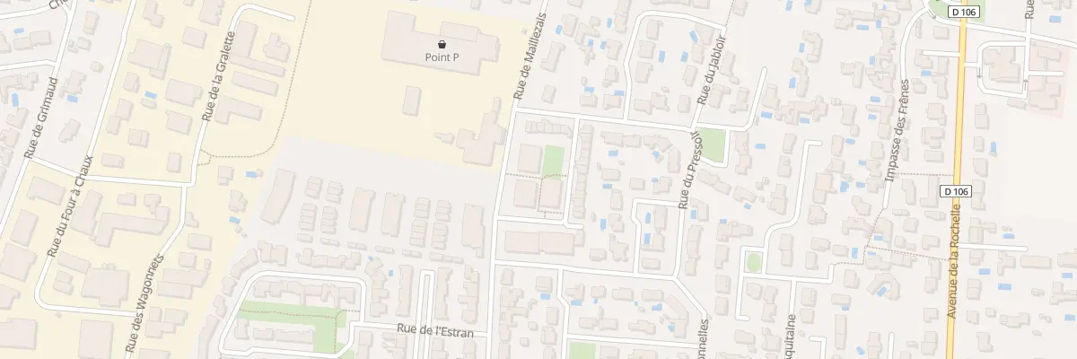 Plan du 11 Rue de Maillezais à Nieul-sur-Mer