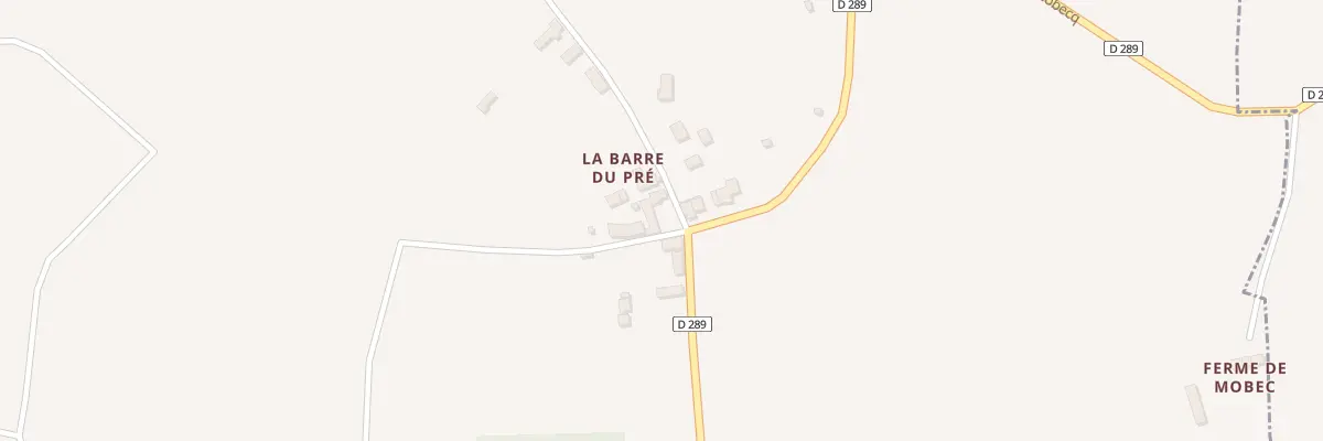 Plan du 9 La Barre du Pre à Graignes-Mesnil-Angot