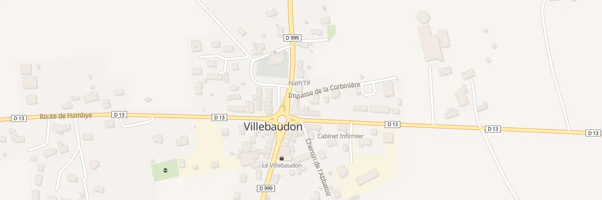 Plan du 5008 Le Bourg à Villebaudon