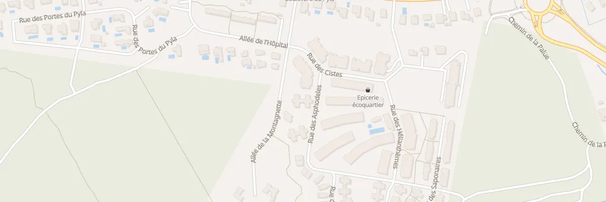Plan du 7 Rue des Asphodeles à La Teste-de-Buch