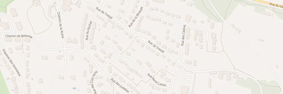 Plan du 38 Rue de tressé à Ombrée d’Anjou