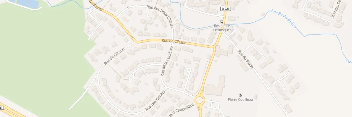 Plan du 3 Rue de la Coudraie à Sèvremoine