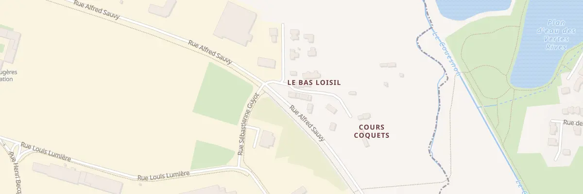 Plan du 428 Le Bas Loisil à La Selle-en-Luitré