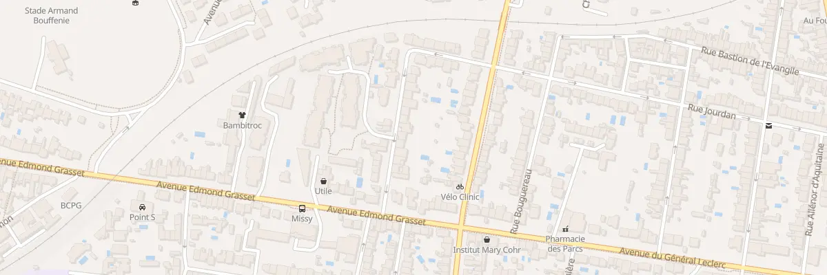 Plan du 14 Rue Eugène Delacroix à La Rochelle