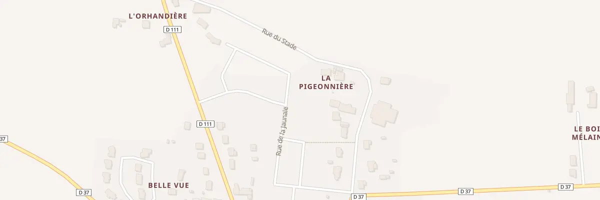 Plan du 8B Lot La Lisiere à Saint-Germain-du-Pinel
